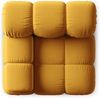 Micadoni Eckmodul Bellis Links Samt Bluvel Gelb Bild 3