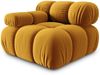 Micadoni Eckmodul Bellis Links Samt Bluvel Gelb Bild 2