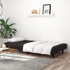 vidaXL Schlafsofa 2-Sitzer Schwarz Samt 375932 Bild 3