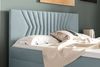99rooms Prato Boxspringbett 180x200 cm Velours MONOLITH Silber Bild 2