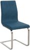 CLP 2er Set Esszimmerstühle Belfort mit Stoffbezug,blau Bild 3
