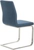 CLP 2er Set Esszimmerstühle Belfort mit Stoffbezug,blau Bild 5