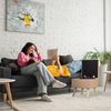 Sitzhocker mit Stauraum Kunstleder Bild 3