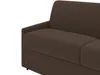 Vente-unique - CALIFE Sofa Stoff Braun - B 223 cm94 cm x H 85 cm x L 170 cm Bild 4