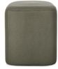 Pouf Darya aus Waben-Stoff, Dunkelgrün, 44 x 37 x 42 cm Bild 2