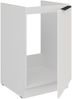 Küchen Spülenunterschrank 50 cm Küche ARIA Weiss ultra matt + Weiss matt, hochwertige Fronten mit Anti Fingerprint Beschichtung Küchenzeile Küchenblock Bild 3