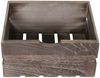 Kommode mit 2 Schubladen HWC-C62, Holzkiste, Shabby-Look Vintage, 36 x 32 x 26 cm ~ braun Bild 5
