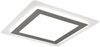 LED Deckenleuchte MORGAN mit Fernbedienung hell & dimmbar, Silber Quadrat 45cm Bild 4