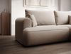 Selsey ''Ovo Mini' Eckschlafsofa rechtsseitig mit Stauraum, Easy-Clean-Samtbezug, beige, 93 x 238 x 156 cm Bild 3