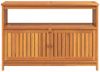 vidaXL Garten-Konsolentisch 110x35x75 cm Massivholz Akazie 319697 Bild 3