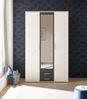 Kleiderschrank >Hanau< (BxHxT: 120x196x54 cm) in Weiß / Graphit Bild 2