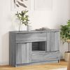 Sideboard, Kommode Graues Sonoma 100 x 30 x 65,6 Holzwerkstoff Bild 2