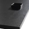 MOEBLO TV-Board Dayn RTV - 135 (Hängeschrank Lowboard Fernsehtisch TV Bank Fernseher TV Möbel, RTV-Schrank mit goldenen Einsätzen), (HxBxT):30x135x32cm Bild 4