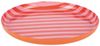 Present Time Tablett Tablett Animado Orange Pink gestreift (30cm) Bild 2