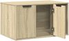 vidaXL Katzenklo Sonoma Eiche 80x50x45 cm Holzwerkstoff 857735 Bild 4