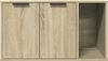 vidaXL Katzenklo Sonoma Eiche 80x50x45 cm Holzwerkstoff 857735 Bild 5