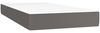 vidaXL Boxspringbett mit Matratze Grau 90x190 cm Kunstleder 3142819 Bild 5