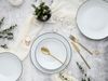 CREATABLE Tafelservice 6 Black line 12teilig Bild 2
