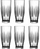 6er Set Pasabahce Longdrinkgläser Dajar Glas Diamond Gläser-Set transparent Bild 1