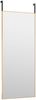 vidaXL Türspiegel Golden 40x100 cm Glas und Aluminium 327417 Bild 3
