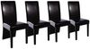 vidaXL Esszimmerstühle 4 Stk. Schwarz Kunstleder [60597] Bild 2