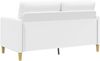 vidaXL Sofa mit Stauraum Weiß 152 x 78 x 87 cm Polyester 42036930 Bild 5