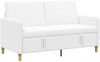 vidaXL Sofa mit Stauraum Weiß 152 x 78 x 87 cm Polyester 42036930 Bild 2
