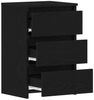 vidaXL Nachttisch Schwarz Eichen-Optik 40 x 35 x 62,5 cm Holzwerkstoff 862613 Bild 5