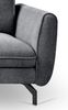 Sofa Palma in grau L-Form 259 x 167 cm Bild 3