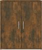 vidaXL Schuhschrank Räuchereiche 60x35x70 cm Holzwerkstoff 816008 Bild 5
