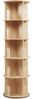 Drehbares Bücherregal Chasek 157x44 cm Kiefernholz Natur [en. casa] Bild 4