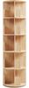 Drehbares Bücherregal Chasek 157x44 cm Kiefernholz Natur [en. casa] Bild 5