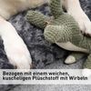 Hundebett Grosse Hunde Waschbar Hundekissen flauschig Dunkelgrau 90x60cm Bild 3