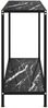 vidaXL Konsolentisch Schwarz 100 x 35 x 75 cm Hartglas [322838] Bild 3
