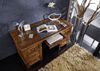 Schreibtisch Sheesham 150x70x75 braun lackiert NEW BOSTON #205 Bild 4