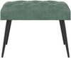 vidaXL Bank mit Knopfheftung Meergrün 60 x 40 x 45 cm Samt 42038554 Bild 5