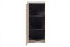 Kleiderschrank Daily Closet aus Kiefer, modern, Dakargrau, mit Push-to-Open-System, 110x50 cm Bild 2