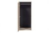 Kleiderschrank Daily Closet aus Kiefer, modern, Dakargrau, mit Push-to-Open-System, 110x50 cm Bild 3