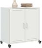 vidaXL Sideboard Weiß 68x39x72 cm Stahl 846661 Bild 4