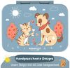 BEARFOOT Lunchbox Brotdose mit Fächern, leicht & auslaufsicher - Hund & Katze, PP, ABS, Silikon, Kindergarten und Schule - Mädchen und Jungen, Vesperbox, Snackbox Bild 4