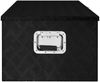 vidaXL Aufbewahrungsbox Schwarz 100x55x37 cm Aluminium 152257 Bild 3