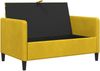 vidaXL Sofa mit Stauraum Gelb 122 x 78 x 87 cm Polyester 42036912 Bild 4