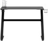 vidaXL Gaming-Schreibtisch mit ZZ-Gestell Schwarz 110x60x75 cm 325412 Bild 3