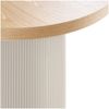 Esstisch >Solva< in Sand / Natur, MDF, Eschenfurnier - 220x75x100cm (BxHxT) Bild 5