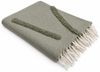 Ibiza Style Couchdecke 130x170cm » Wolldecke mit Fransen » Dekodecke 100% Baumwolle » Wohndecke im Boho Style » Kuscheldecke - Beige Bild 3