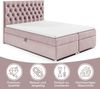 Best for Home Boxspringbett mit Bettkasten Trinity K-14 Bonellfederkern inkl. 7 cm Topper (140x200 160x200 180x200 200x200 cm), mit o. ohne Kopfteil, Flexible Liefermöglichkeiten, Handwerksqualität Bild 3