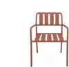 Vente-unique - BIRMOS Garden dining set Metall Rot - B 65 cm x H 81,5 cm x L 56 cm Bild 4