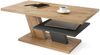 Mazzoni Couchtisch Cliff Eiche Artisan / Anthrazit Grau matt Wohnzimmertisch 110x60x45cm Bild 5