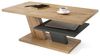 Mazzoni Couchtisch Cliff Eiche Artisan / Anthrazit Grau matt Wohnzimmertisch 110x60x45cm Bild 4