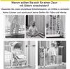 Melko Treppenschutzgitter Ausziehbares Absperrgitter für Tür und Treppe, Wandmontage (Einzelset, Set bestehend aus Treppenschutzgitter mit Befestigungsmaterial), Platzsparendes, ausziehbares Sicherheitsgitter für Türen und Treppen Bild 3